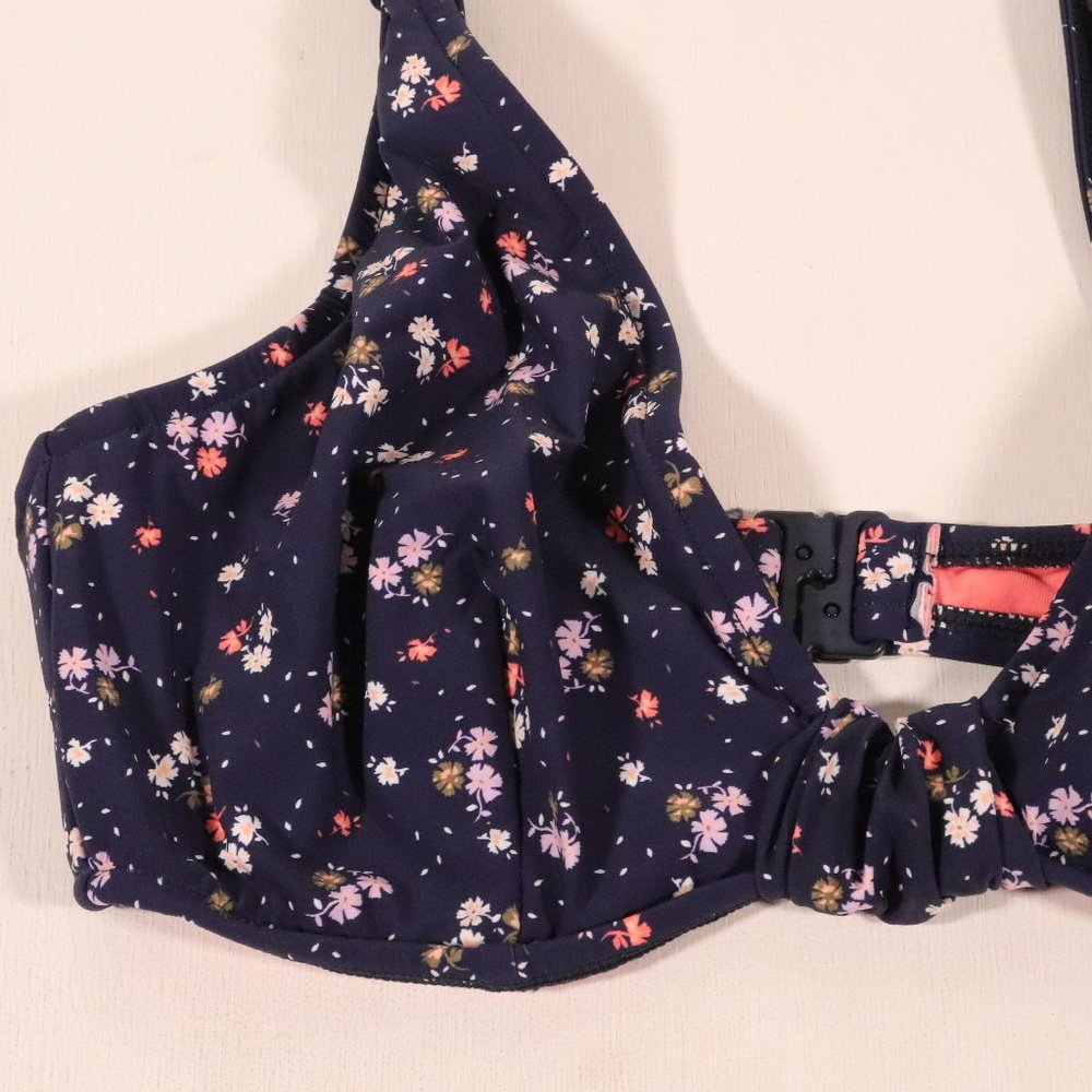 NWT Seafolly F Cup Halter in Indigo Remix - Picture 4 of 12